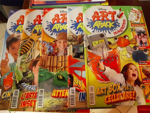 Riviste mensili art attack - art,