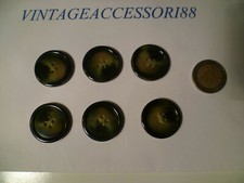 6 bottoni resina 4 fori x