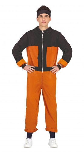 Costume ninja nero marrone - ninja, e