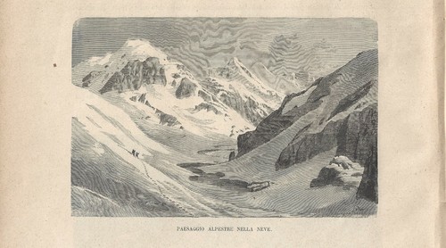 Stampa antica paesaggio delle - paesaggio,