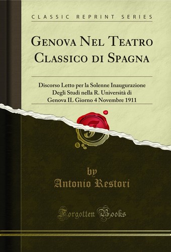 Genova nel teatro classico - nel,