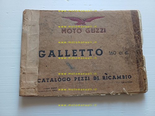Moto guzzi galletto 160 1952 - moto,