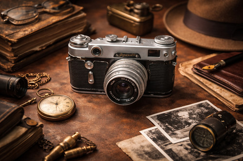 Macchina fotografica vintage
