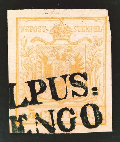 Francobollo lombardo veneto - francobollo, 5