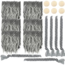 1 set di oggetti di scena per barba da fai da te