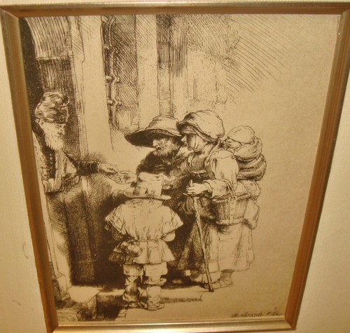 Rembrandt mendicanti che - rembrandt,