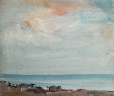 A. Palermo - Olio su cartone