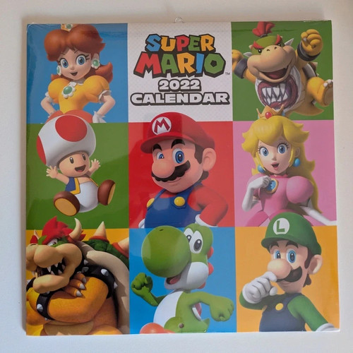 Super mario calendario - super,