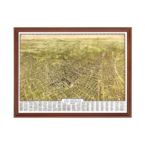Vecchia mappa los - vecchia, di