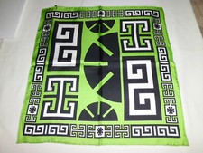 Versace Silk Scarf Greek