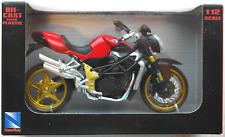 NewRay MV Agusta Brutale Rosso 1:12 Nuovo/Imballo Originale Modello Moto Motorcycle Moto red