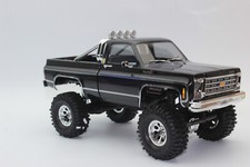 Traxxas TRX 97064 nero RC Crawler TRX-4M Chevy K10 4x4 1:18 RTR NUOVO IMBALLO ORIGINALE