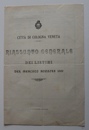 1900 cologna veneta listino - 1900,