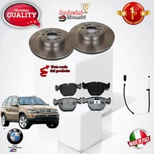 KIT DISCHI E PASTIGLIE FRENO ANTERIORI BMW X5 3.0 d 218CV DAL 2005 ->