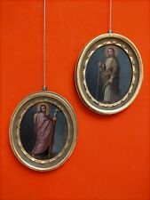 Dipinti Antichi Su Rame Coppia '700