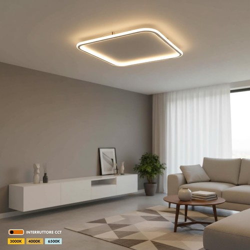 Plafoniera led 50w - plafoniera,