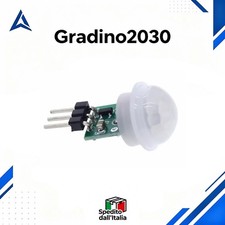 Modulo Sensore Movimento PIR Mini 3 Pin 5V–12V Rilevatore Presenza per Arduino