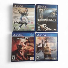 Lot of 4 PS4 Sony Games