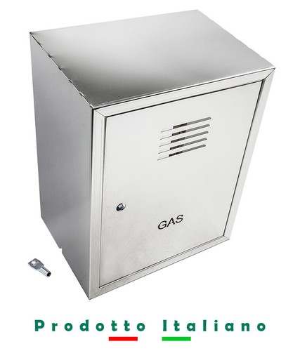 Cassetta contatore gas inox - contatore,