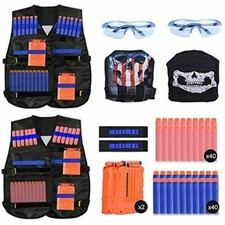 Gilet tattico Nerf N-Strike Elite 2 Kit COMPLETI PIU accessori proiettili € 33,0