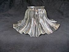 VETRO RICAMBIO LAMPADA STILE LIBERTY IN VETRO TRASPARENTE