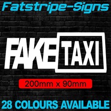 ADESIVI FALSI TAXI DIVERTENTI