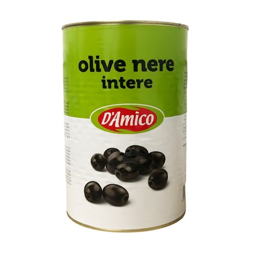 Amico olive nere intere in - olive,