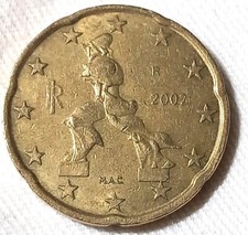 Moneta da 20 centesimi Italia