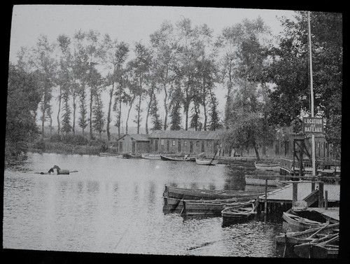 River orne caen france - orne,