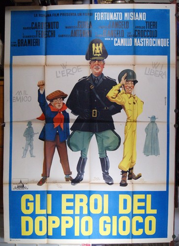 Manifesto film gli eroi del - manifesto, 4f