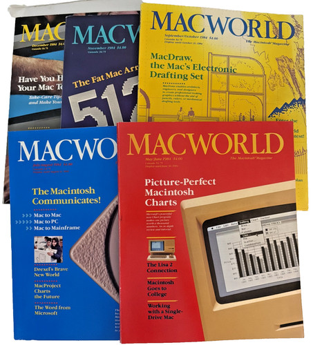 Macworld magazine lot 1984 - magazine, 5