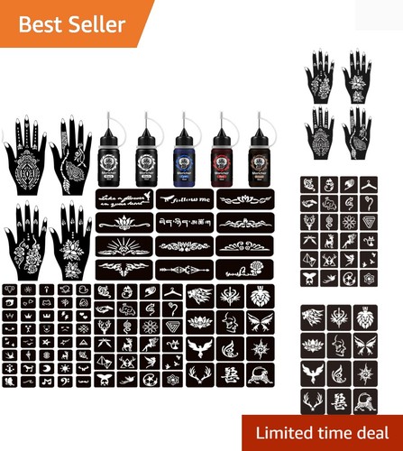 Kit completo tatuaggio - , henné