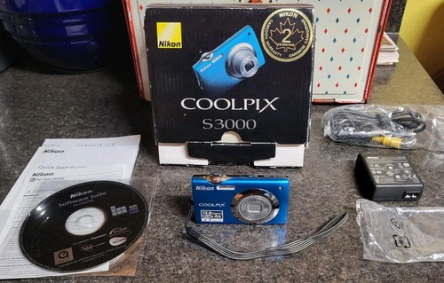 Nikon coolpix s3000 0mp - coolpix, 12.0mp