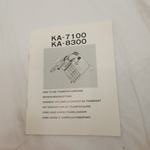 Manuale istruzioni per - , ka-7100