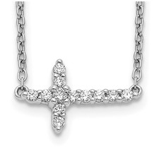 Collana in oro bianco 14 kt