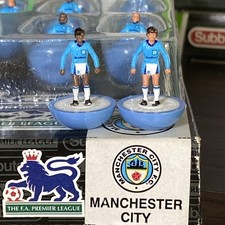 Subbuteo LW Team - Man City Premier League Brother Kit Rif 63744 Ottime Condizioni RARO! 