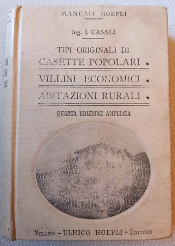 Libro casette popolari - libro.,