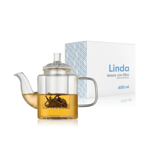 Teiera vetro borosilicato - teiera,