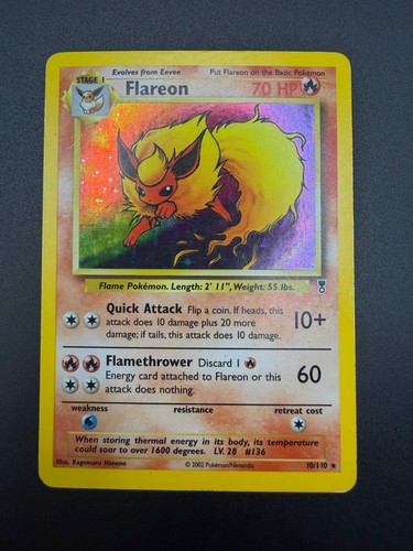 Pokemon flareon holo rare - pokemon,
