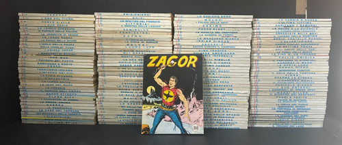 Zagor scritta rossa completa - zagor,
