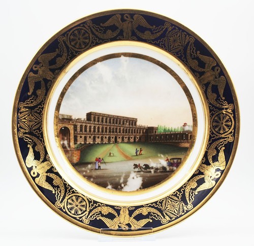 Piatto veduta palazzo pitti - piatto,