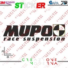 ADESIVO STICKER LOGO MUPO