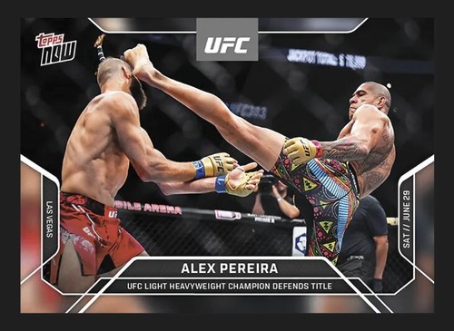 2024 topps now - ufc, ⭐
