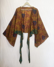 Pura Seta Wrap Top Cravatta