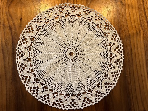 Vintage crochet cotton lace - vintage,