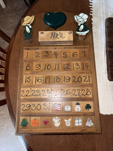 Calendario vintage perpetuo - , in
