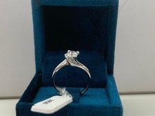 Anello oro bianco - oro, kt