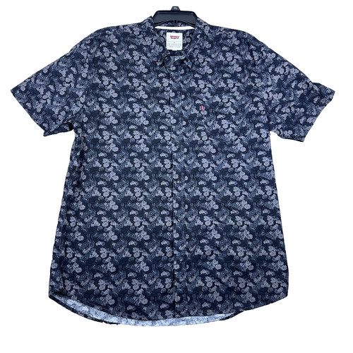 Levis mens floral shirt - xl,