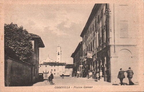 Pavia codevilla piazza - piazza, cavour