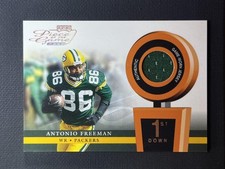 Maglia usata gioco playoff 2002 pezzo del gioco #POG-2 Antonio Freeman gioco /250